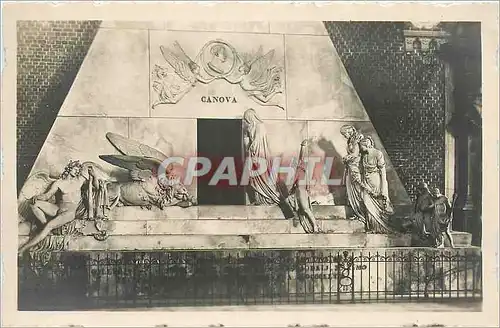 Ansichtskarte AK Venezia Basilica di S Maria Gloriosa dei Frari Monumento a Canova