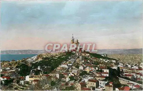 Cartes postales moderne Marseille Basilique N D de la Garde