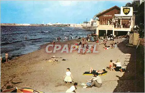 Cartes postales moderne Phillippeville (Algerie) Le Casino Station BP Essence