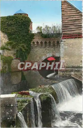 Moderne Karte La Vallee du Loir Vendome (Loir et Cher) L'arche des Grands Pres (ancienne porte d'eau du XVe s