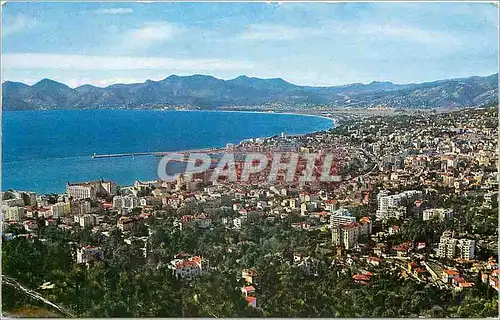 Cartes postales moderne Cannes Vue generale prise de la Californie