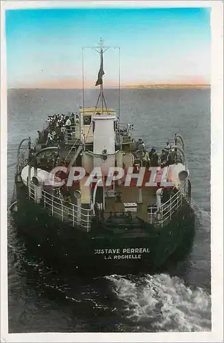 Cartes postales moderne Ile de Re Le Bac Bateau Gustave Perreal