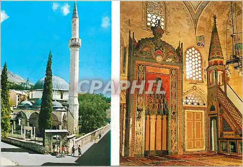 Moderne Karte Mostar Mosquee du Karadozbey