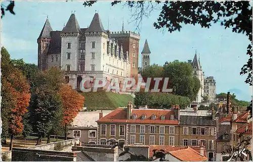 Cartes postales moderne Pau (Basses Pyr) Le Chateau Henri IV vu du Parc National