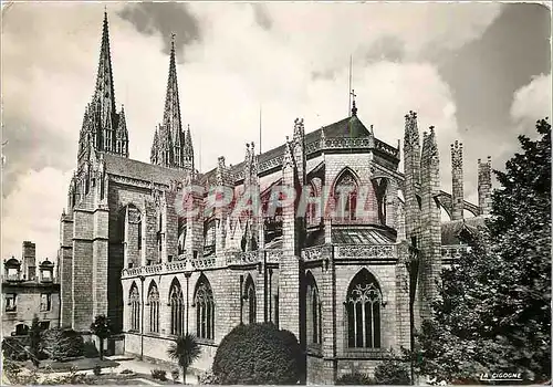 Cartes postales moderne Quimper (Finistere) La Cathedrale et l'Abside