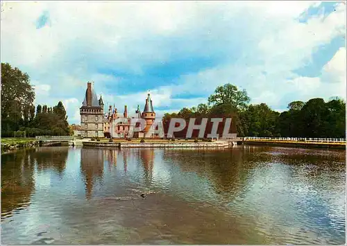 Moderne Karte Chateau de Maintenon XVIe s La Facade Sud l'Eure