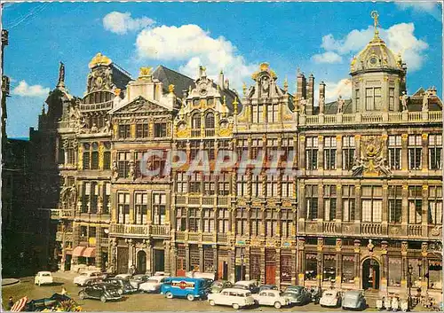 Cartes postales moderne Bruxelles Un coin de la Grande Place