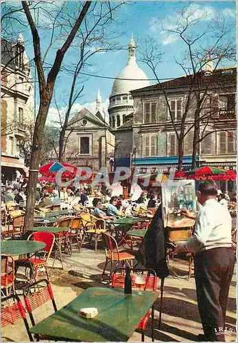 Cartes postales moderne Paris La Place du Tertre