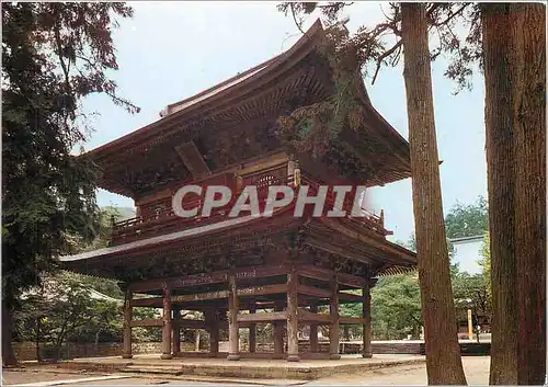 Moderne Karte Grande Porte Sammon dans le Temple Enkakuji