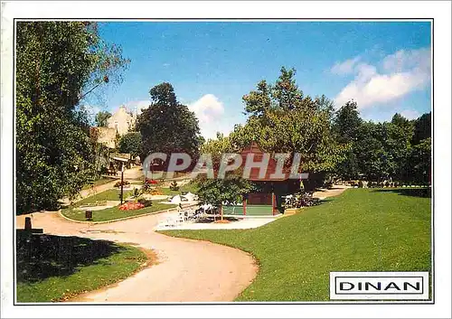 Cartes postales moderne Dinan (Cotes d'Armor) Le Jardin public