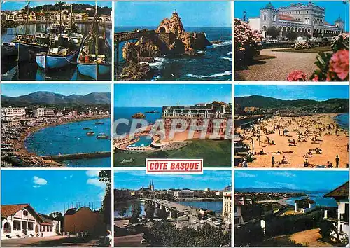 Cartes postales moderne Cote Basque Saint Jean de Luz Biarritz Hendaye