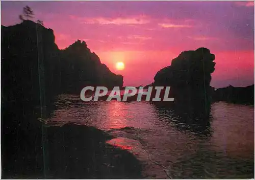 Cartes postales moderne Coucher de soleil