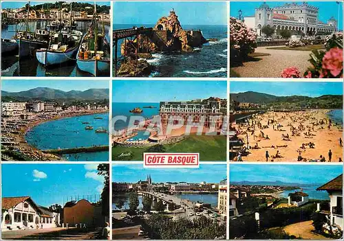 Cartes postales moderne Cote Basque Saint Jean de Luz Biarritz Hendaye Socoa Biarritz