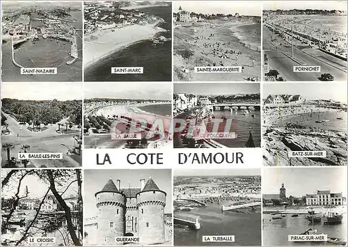 Cartes postales moderne La Cote d'Amour Saint Nazaire Saint Marc Sainte Marguerite Pornichet