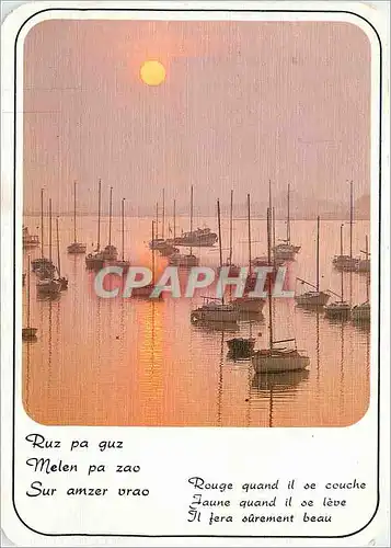 Cartes postales moderne Sagesse de Bretagne Bateaux