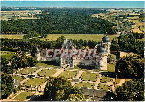 Moderne Karte Chateaux de la Loire Valenday (Indre) Le Chateau et les Jardins