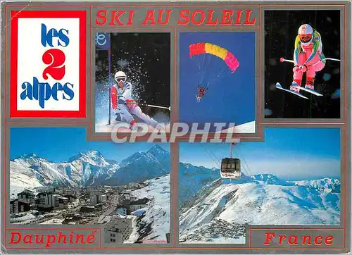 Cartes postales moderne Dauphine France Alt 1650 m 3568 m Ski