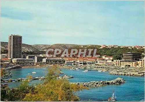 Cartes postales moderne La Cote Bleue Carry le Rouet Panorama sur le Port