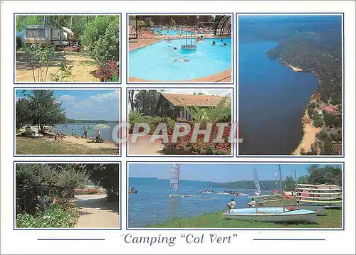 Cartes postales moderne La France les Landes Touristiques Camping le Col Vert