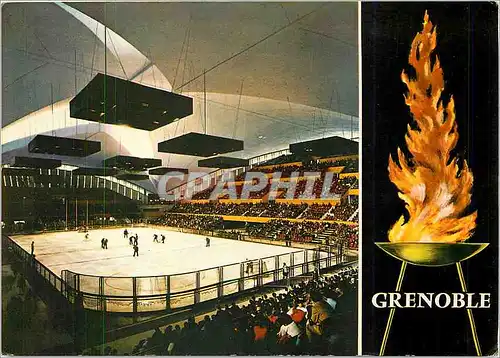Cartes postales moderne Xe Jeux Olympiques d'Hiver Grenoble 1986 la Stade de glace Jeux Olympiques