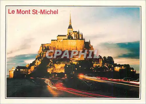 Cartes postales moderne Le Mont Saint Michel (Manche) est un Ilot granitique de 900 m