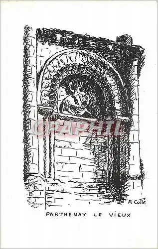 Cartes postales moderne Parthenay le Vieux