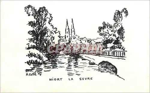 Cartes postales moderne Niort la Sevre