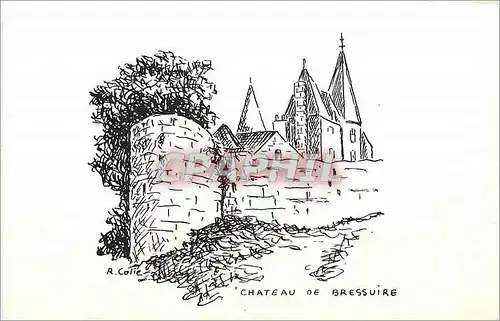 Cartes postales moderne Chateau de Bressuire