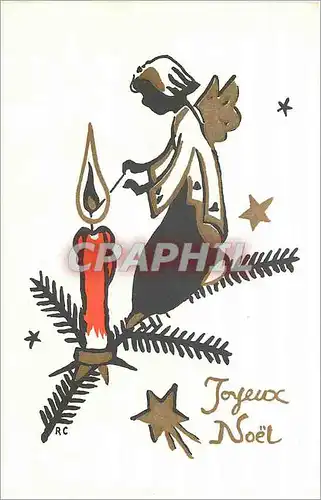 Moderne Karte Joyeux Noel