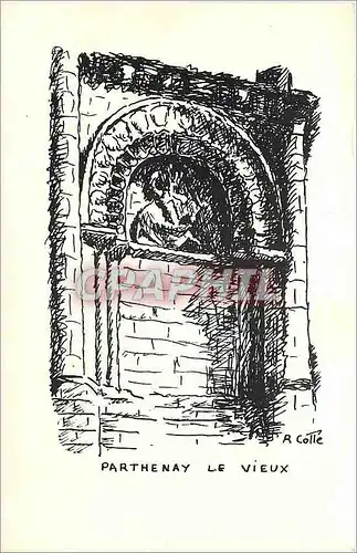 Cartes postales moderne Parthenay le Vieux