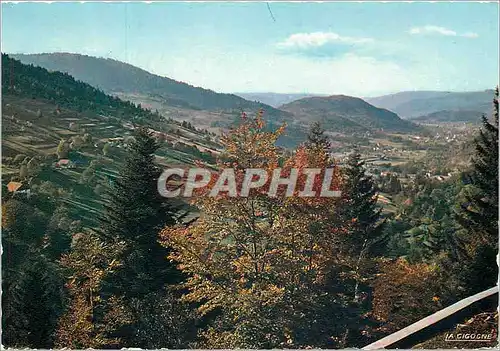 Cartes postales moderne Les Vosges Pittoresques La Vallee de Saint Maurice vue du Ballon d'Alsace