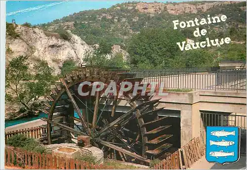 Cartes postales moderne Fontaine de Vaucluse