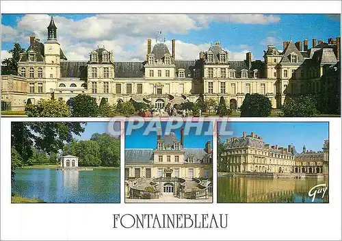 Cartes postales moderne Fontainebleau et ses Merveilles (Seine et Marne) Le Palais