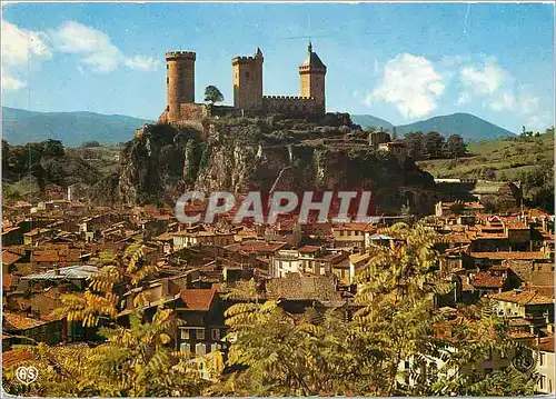 Cartes postales moderne Foix (Ariege) Vue generale et le Chateau ( M H)