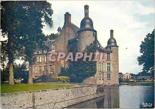 Cartes postales moderne Flers de l'Orne Le chateau et le lac