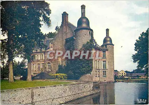 Moderne Karte Flers de l'Orne Le chateau et le lac