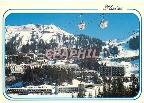 Cartes postales moderne Flaine (Hte Sav) alt 1600 2500 m vue generale Telecabine de l'Aup de Veran