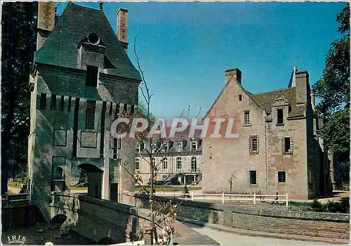 Cartes postales moderne En Normandie Chateau du XVe s aerium de Fervaques visites (Exterieur seulement)