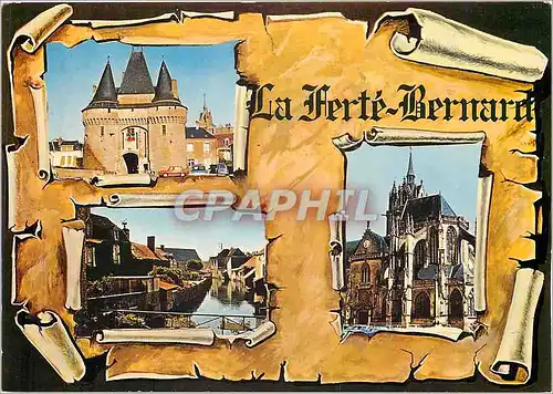 Moderne Karte La Ferte Bernard (Sarthe)