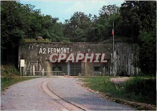 Moderne Karte Ligne Maginot Gros ouvrage de Fermont Militaria