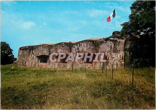 Moderne Karte Ligne Maginot Ouvrage de Fermont (Meurthe et Moselle Bloc d'Artillerie)