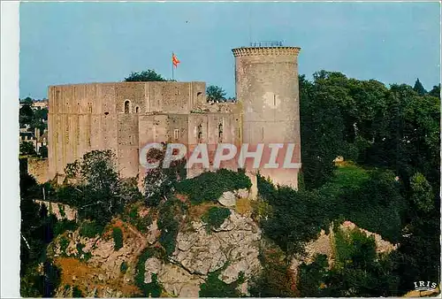 Moderne Karte En Normandie le chateau de Falaise remparts enceinte du XIIIe s (Visites tous les jours)