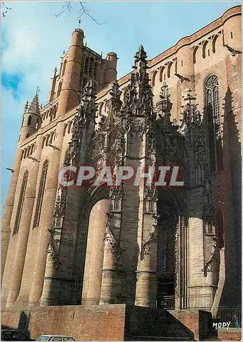 Cartes postales moderne Albi Cite d'Art La Basilique Sainte Cecile