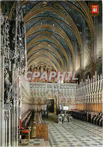 Cartes postales moderne Arts et Couleurs du Tarn Albi Basilique St Cecile Le Choeur XVe et XVIe s