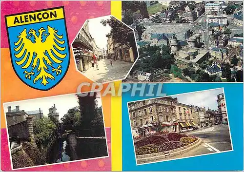 Cartes postales moderne Alenco (Orne) Capitale du  departememtn vues diverses