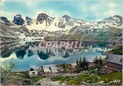 Cartes postales moderne Les Alpes Le Lac d'Allos Alt 2225 m