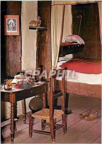 Cartes postales moderne Musee Historique du Papier Moulin Richard de Bas Ambet Chambre a coucher