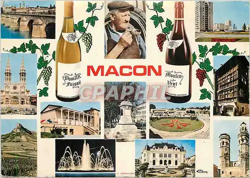 Cartes postales moderne Macon (S et L)