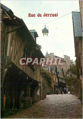 Cartes postales moderne Dinan (Cotes du Nord) La Rue du Jerzual