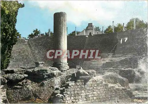 Moderne Karte Vaison la Romaine (Vaucluse) Le theatre antique